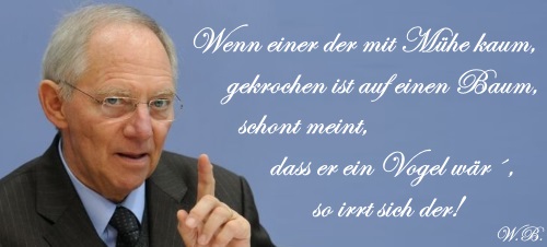Schäuble Protagonist